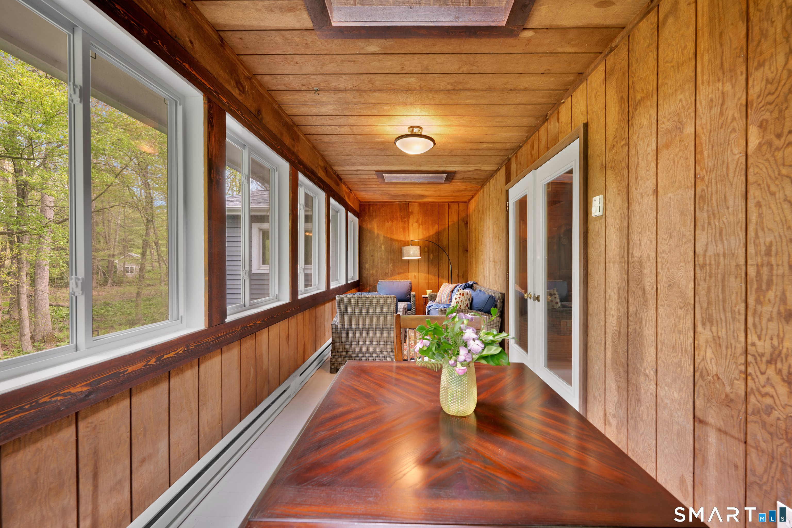 78 Benedict Road Monroe, CT 06468 - Photo 19 of 40 Wall of windows and 2 skylights in this beautiful Sunroom