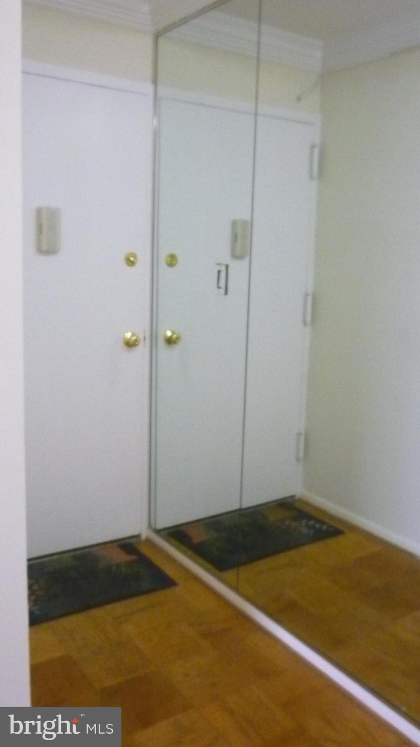 1111 University Boulevard West, Unit 1406A Silver Spring, MD 20902 - Photo 3 of 41 Mirrored Entry Foyer to Unit