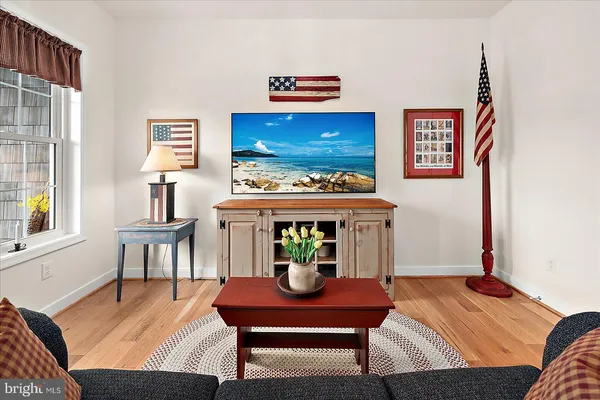 a bedroom with a bed and furniture