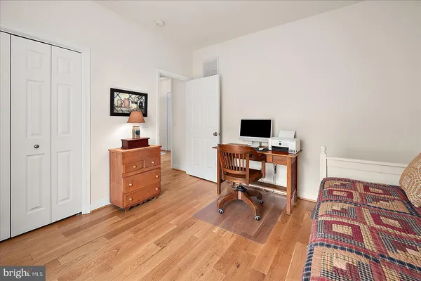 a view of a backyard with a garden