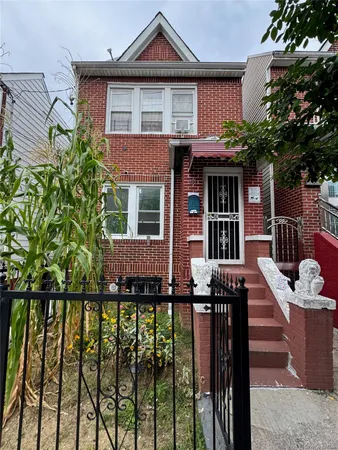 front view of a house with a porch