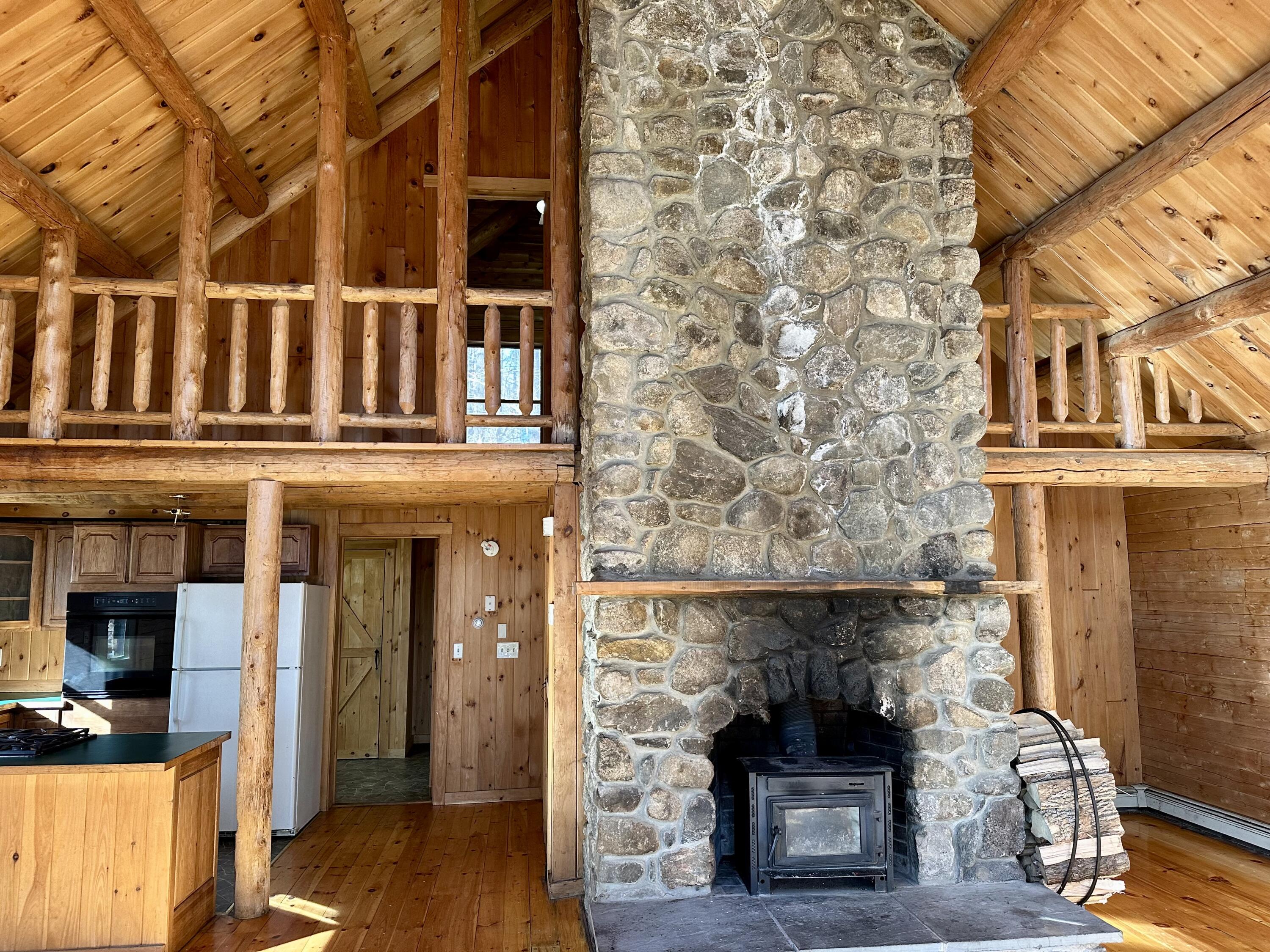 111 Ice Road Acton, ME 04001 - Photo 5 of 25 fireplace