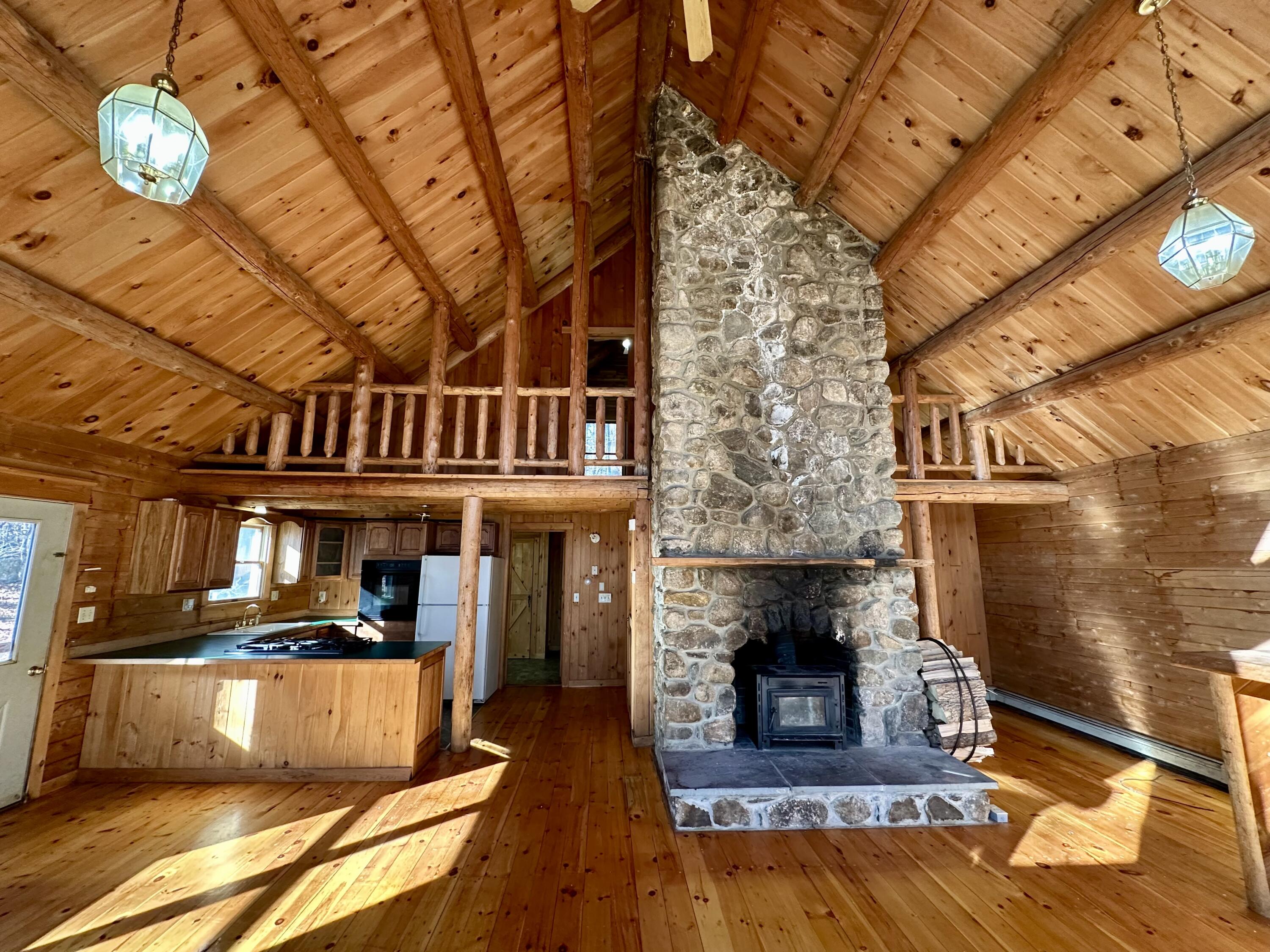 111 Ice Road Acton, ME 04001 - Photo 6 of 25 fireplace