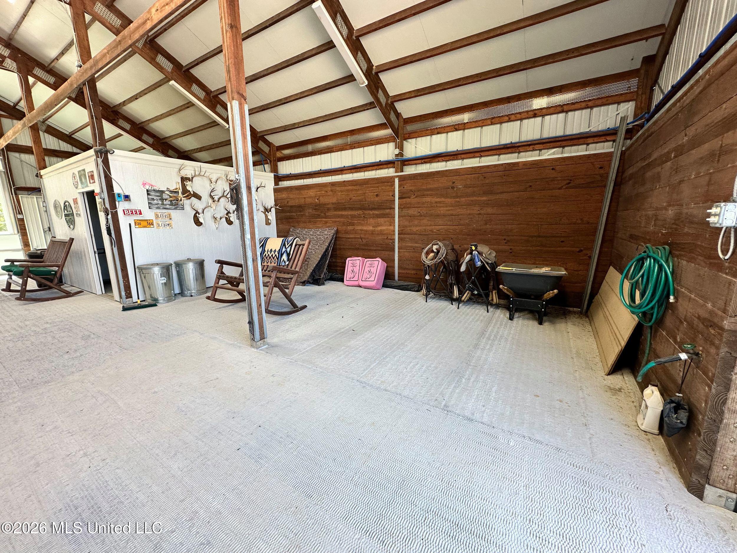 110 Tyner Branch Road Wiggins, MS 39577 - Photo 69 of 83 69_barn interior 2