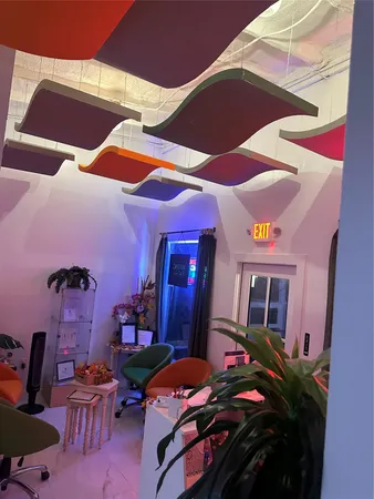 a cars parked in front of a building