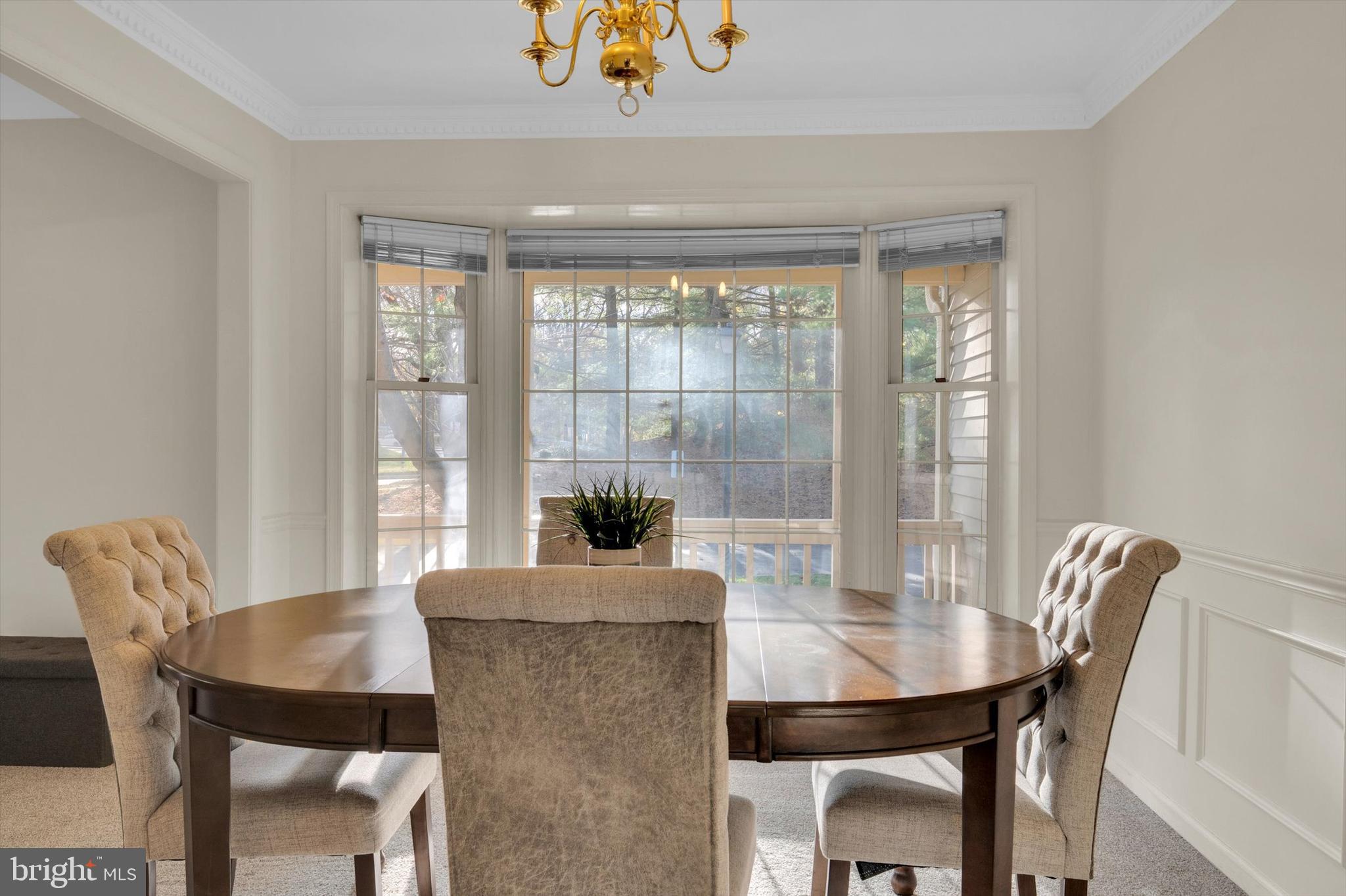 13201 Valley Bridge Court Silver Spring, MD 20906 - Photo 8 of 42 a view of a dining room with furniture and wooden floor
