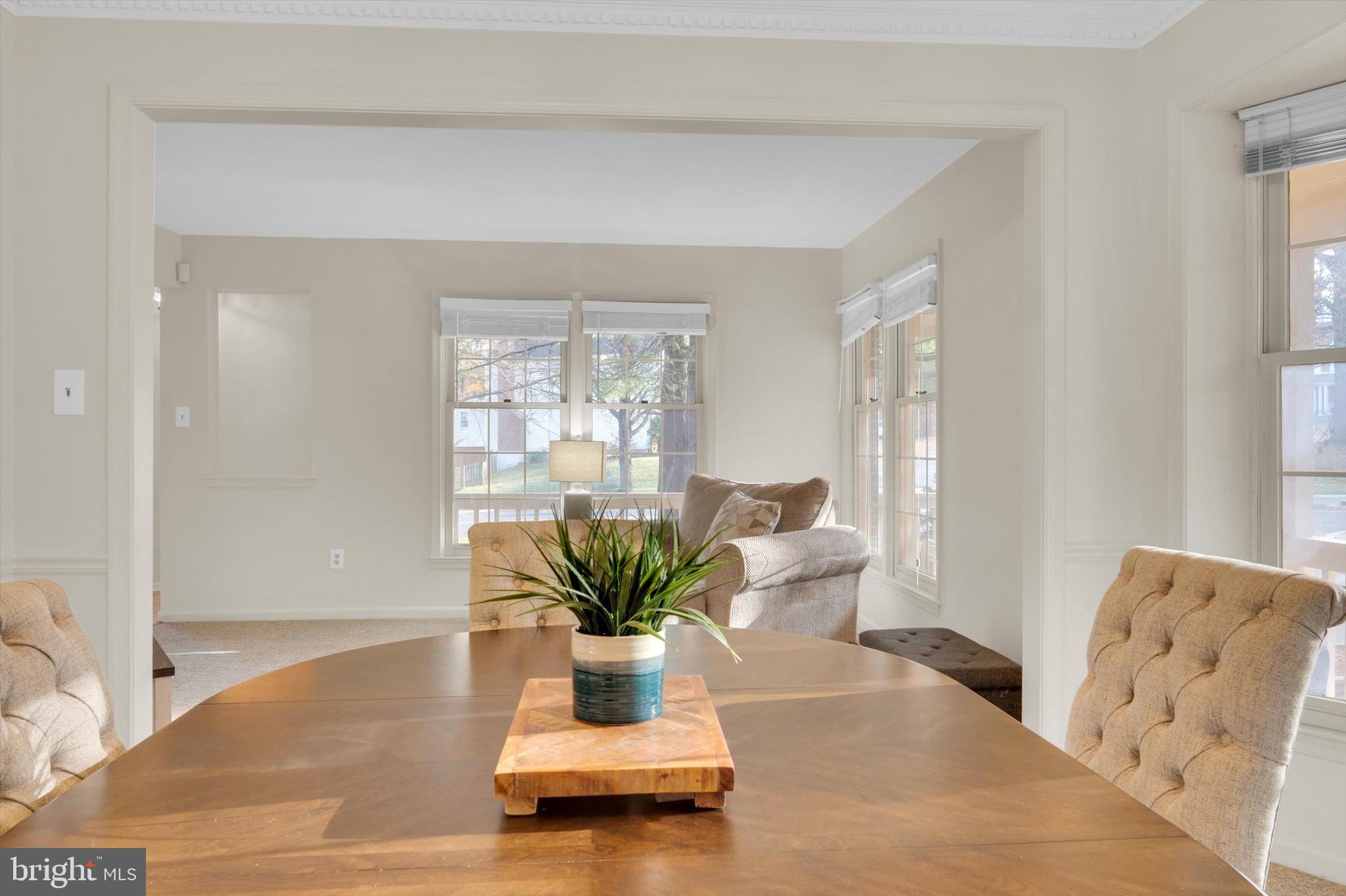 13201 Valley Bridge Court Silver Spring, MD 20906 - Photo 9 of 42 a view of a living room and dining room