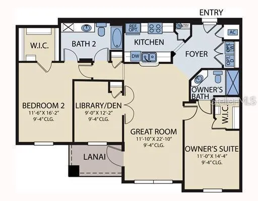 $1,800 | 6380 Contessa Drive, Unit 305, Orlando, FL 32829