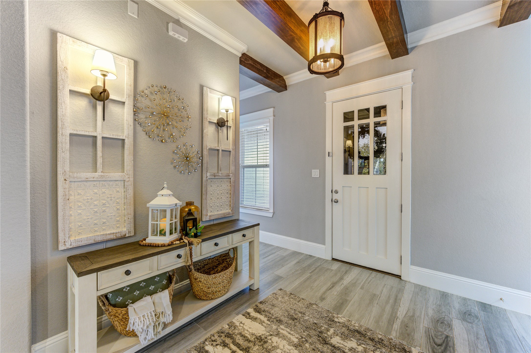 2160 Rope Maker Road Conroe, TX 77384 - Photo 6 of 43 a view of an entryway with wooden floor