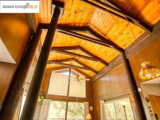 a view of an front door