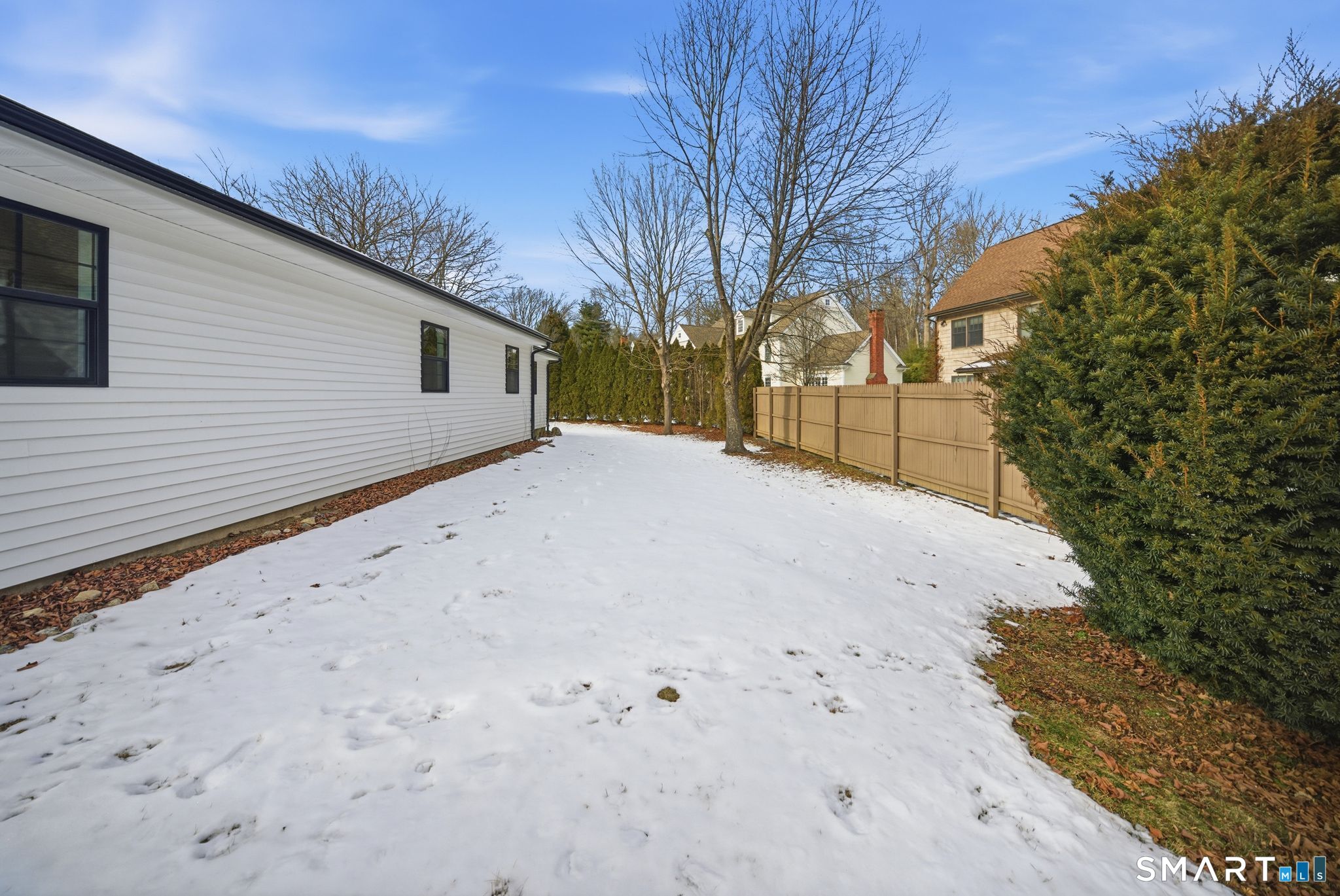 101 Parade Hill Road New Canaan, CT 06840 - Photo 40 of 40 a view of backyard of the house