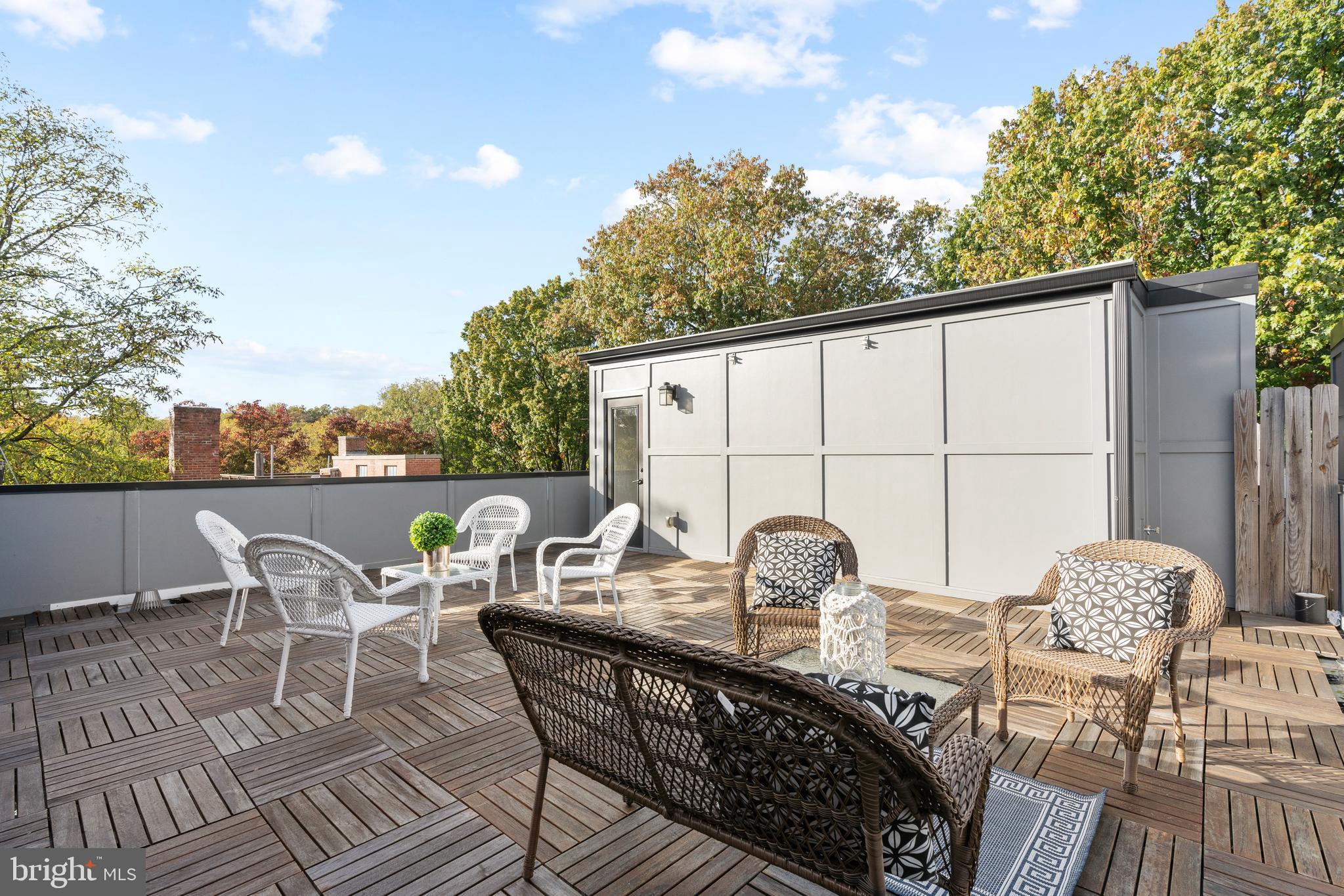 4012 Edmunds Street Northwest, Unit PH2 Washington, DC 20007 - Photo 2 of 23 Private Roof Deck