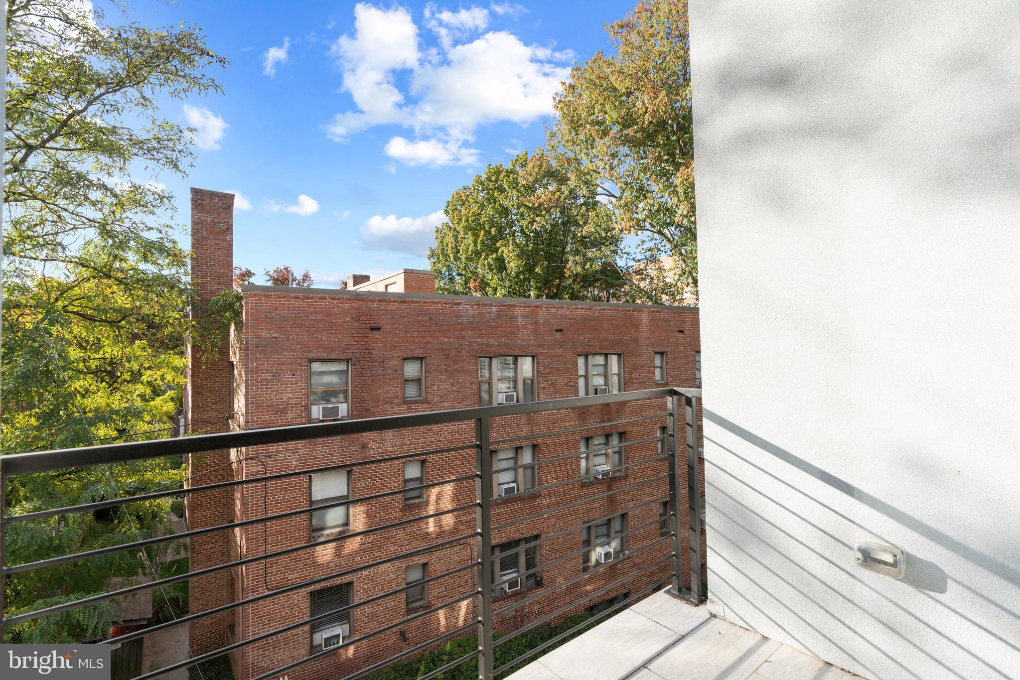 4012 Edmunds Street Northwest, Unit PH2 Washington, DC 20007 - Photo 8 of 23 Deck off Living Room