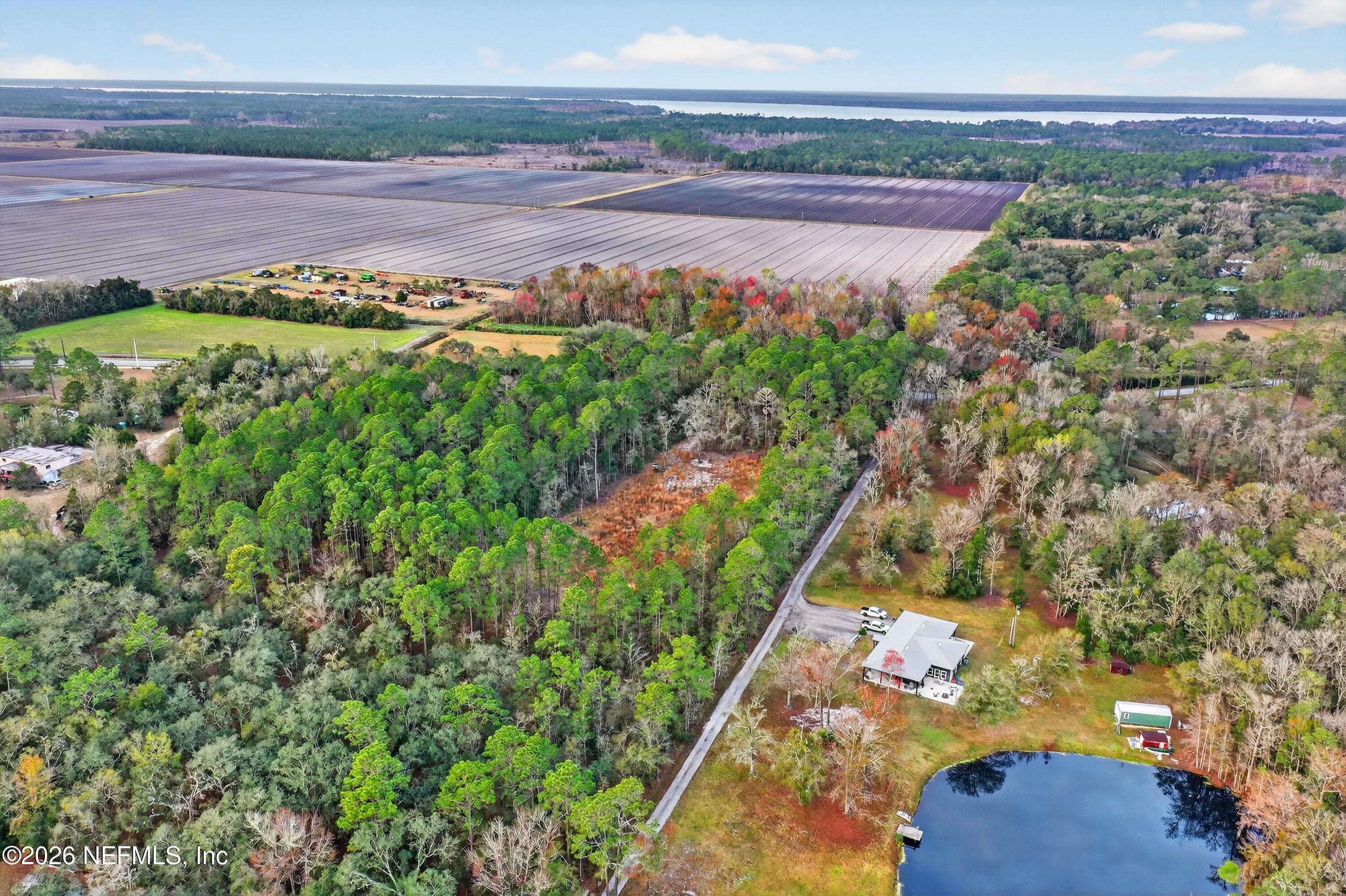 3570 Joe Ashton Road St. Augustine, FL 32092 - Photo 15 of 22 a view of an outdoor space with a lake view