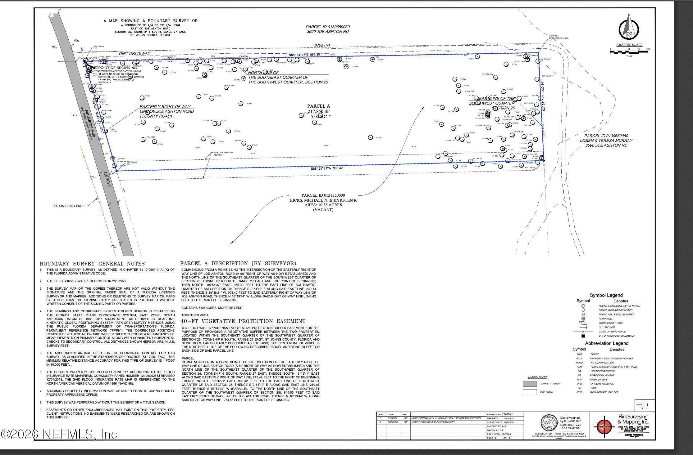 3570 Joe Ashton Road St. Augustine, FL 32092 - Photo 2 of 22 unknown