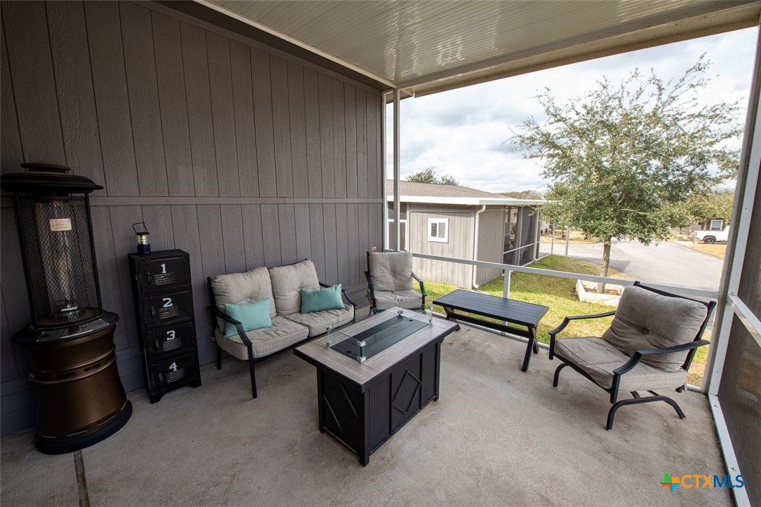 11720 Thousand Trails Road, Unit 35 Conroe, TX 77304 - Photo 17 of 20 enclosed patio