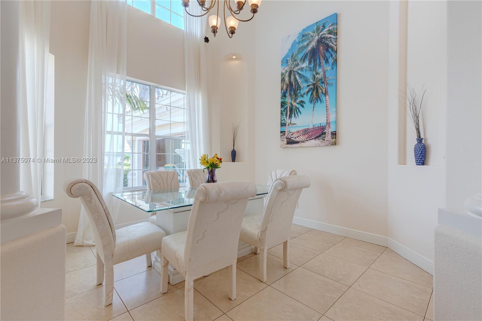 258 Bimini Road Cocoa Beach, FL 32931 - Photo 13 of 43 a view of a dining room with furniture and window