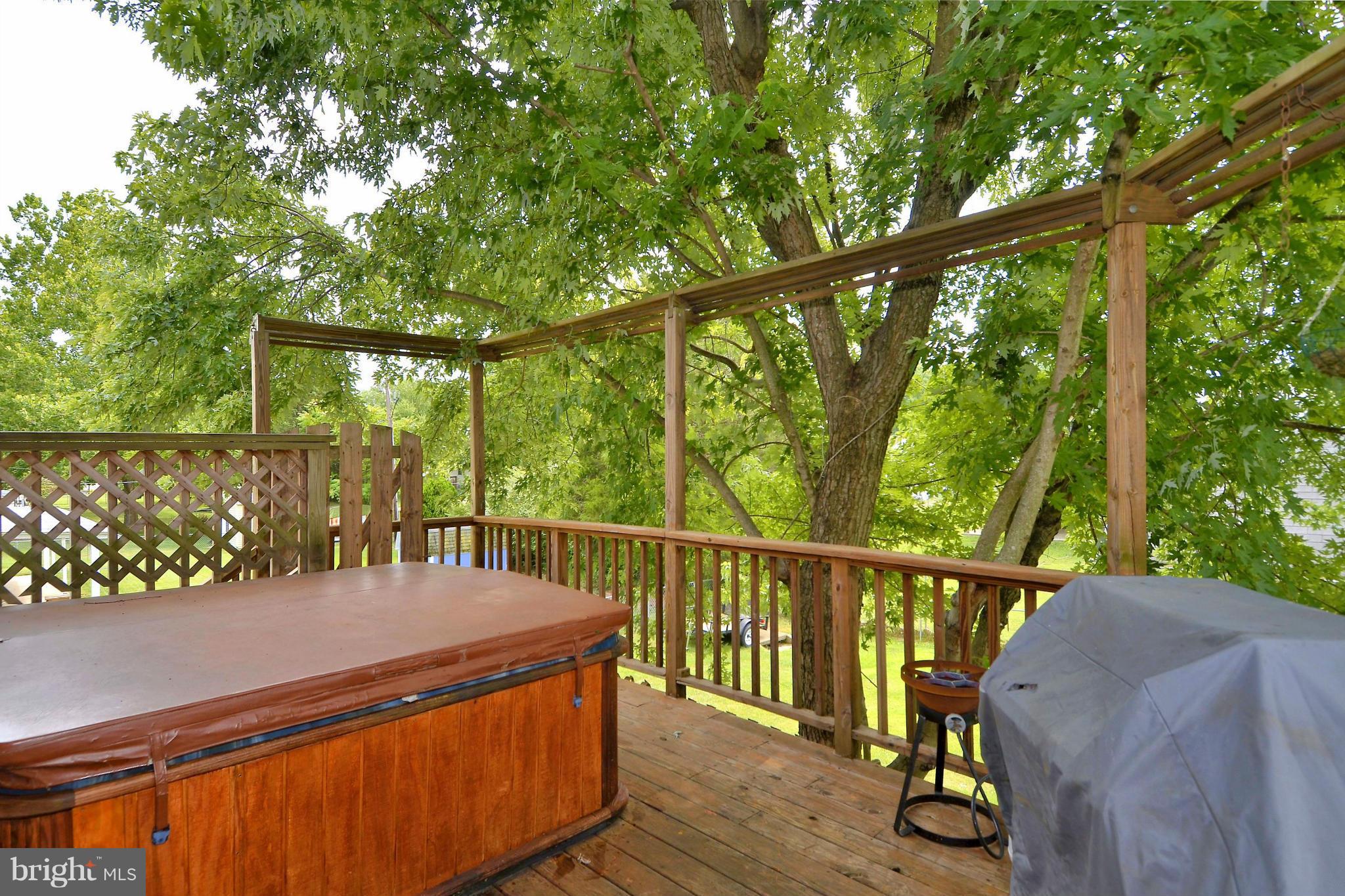 7920 Frye Road Alexandria, VA 22309 - Photo 14 of 19 Deck and Hot Tub