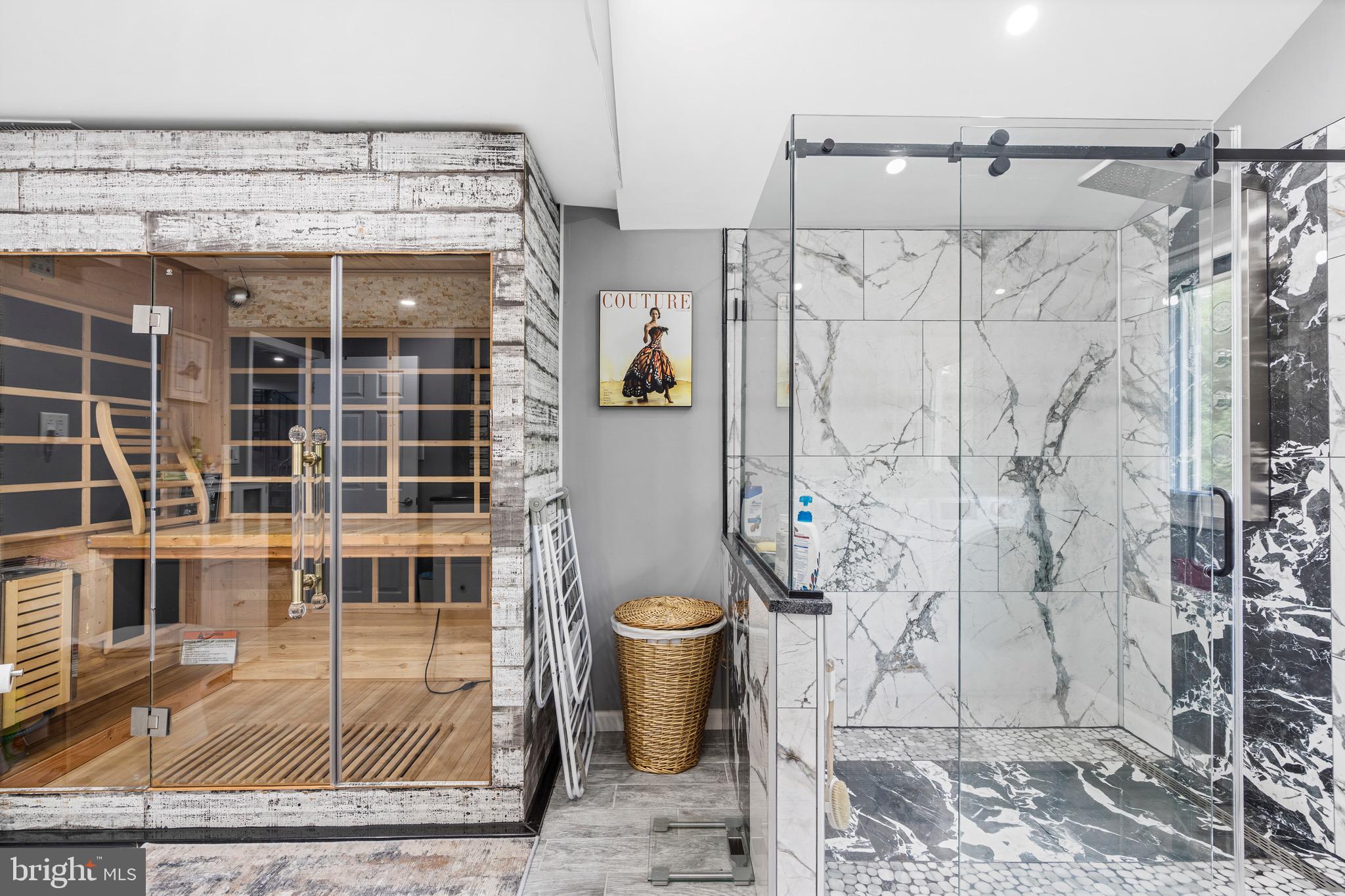 6 Kates Tract Mount Holly, NJ 08060 - Photo 21 of 36 a bathroom with a granite countertop shower and a sink