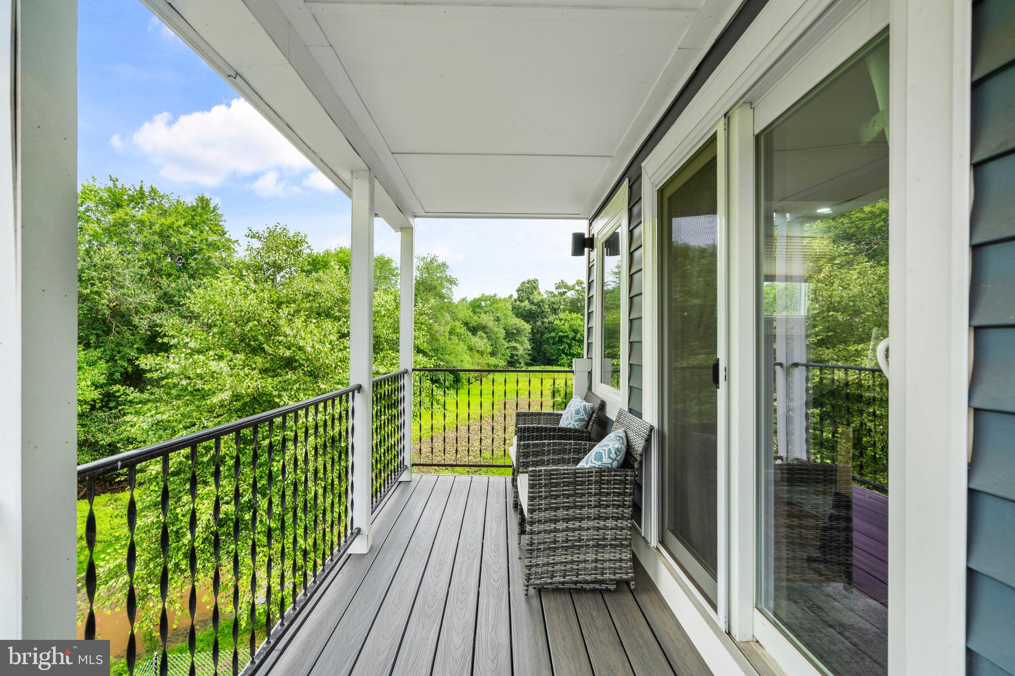 6 Kates Tract Mount Holly, NJ 08060 - Photo 26 of 36 a view of balcony with wooden floor