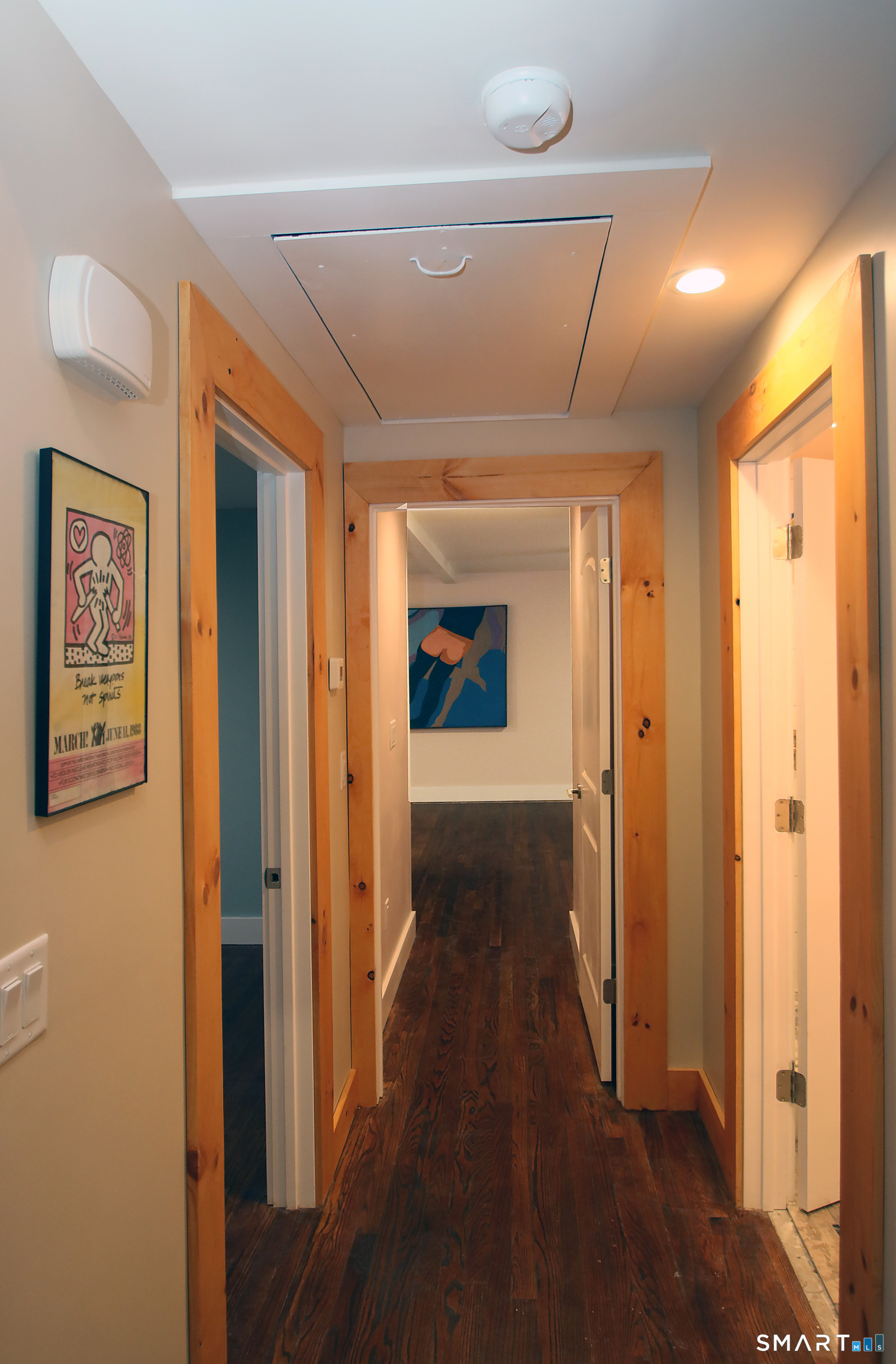 93 Overlook Road Meriden, CT 06450 - Photo 30 of 33 a hallway with wooden floor