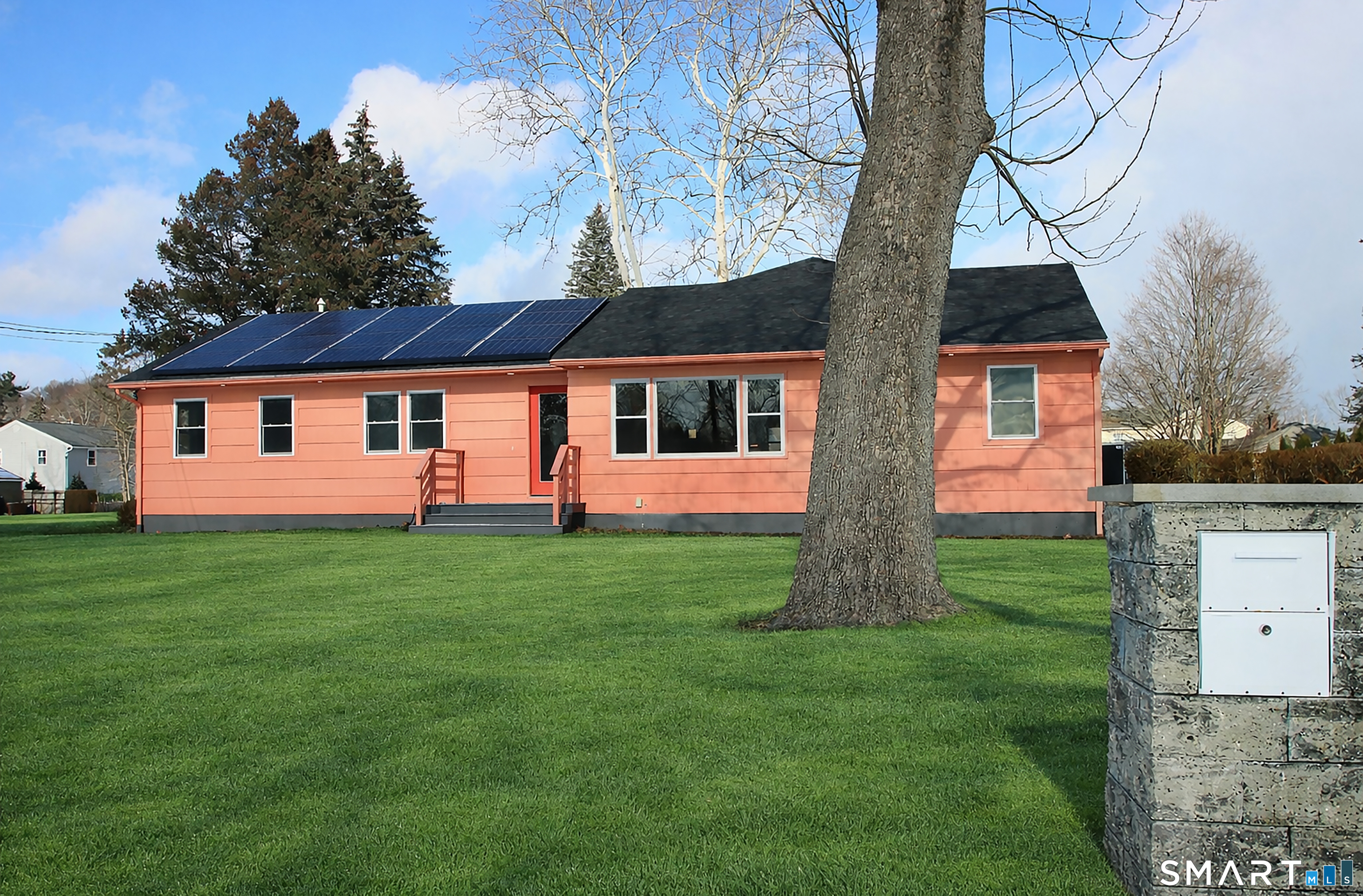 93 Overlook Road Meriden, CT 06450 - Photo 3 of 33 a front view of a house with a garden