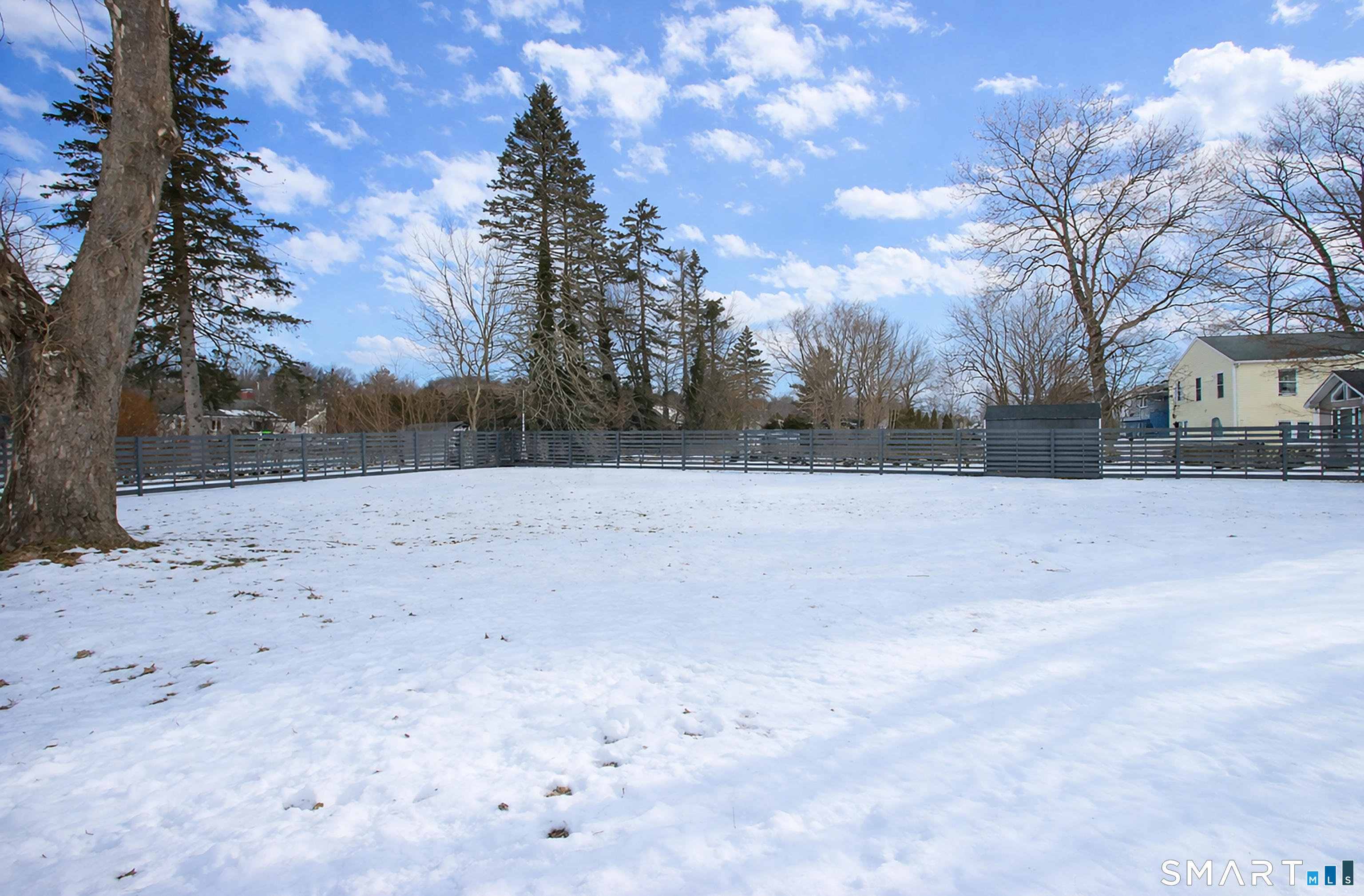 93 Overlook Road Meriden, CT 06450 - Photo 5 of 33 a view of yard covered with snow