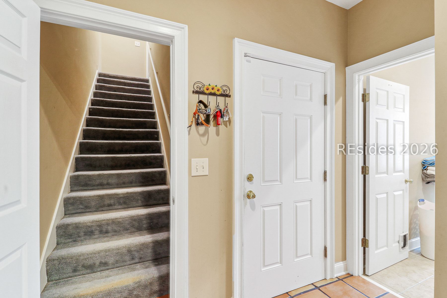 7724 Bees Creek Road Ridgeland, SC 29936 - Photo 31 of 82 Stairs to Bedroom 4/Bonus Room over garage