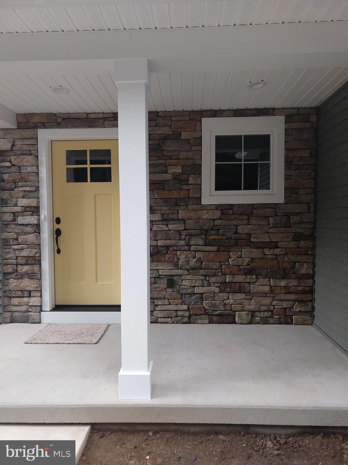 Dry Stack Stone Entrance