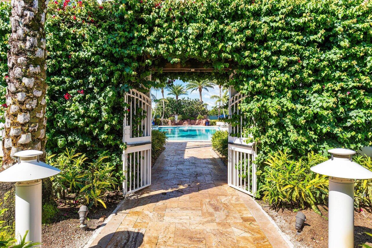 4952 Bocaire Boulevard Boca Raton, FL 33487 - Photo 50 of 61 a view of a garden with plants