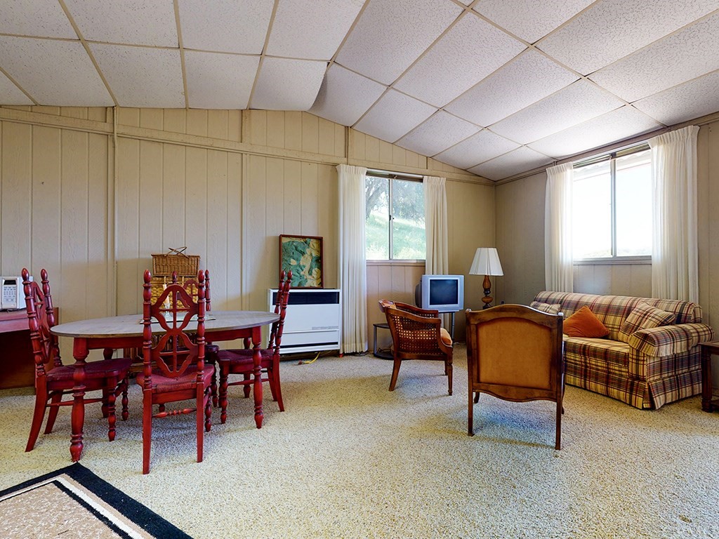 8800 Vineyard Drive Paso Robles, CA 93446 - Photo 54 of 74 Living room and dining area of one bedroom guest house.