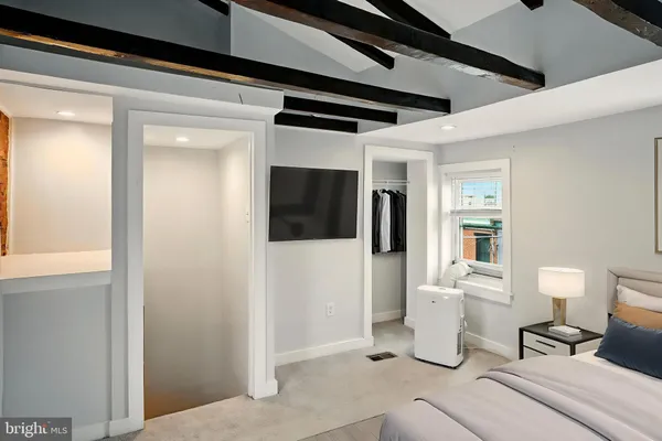 a view of a storage & utility room