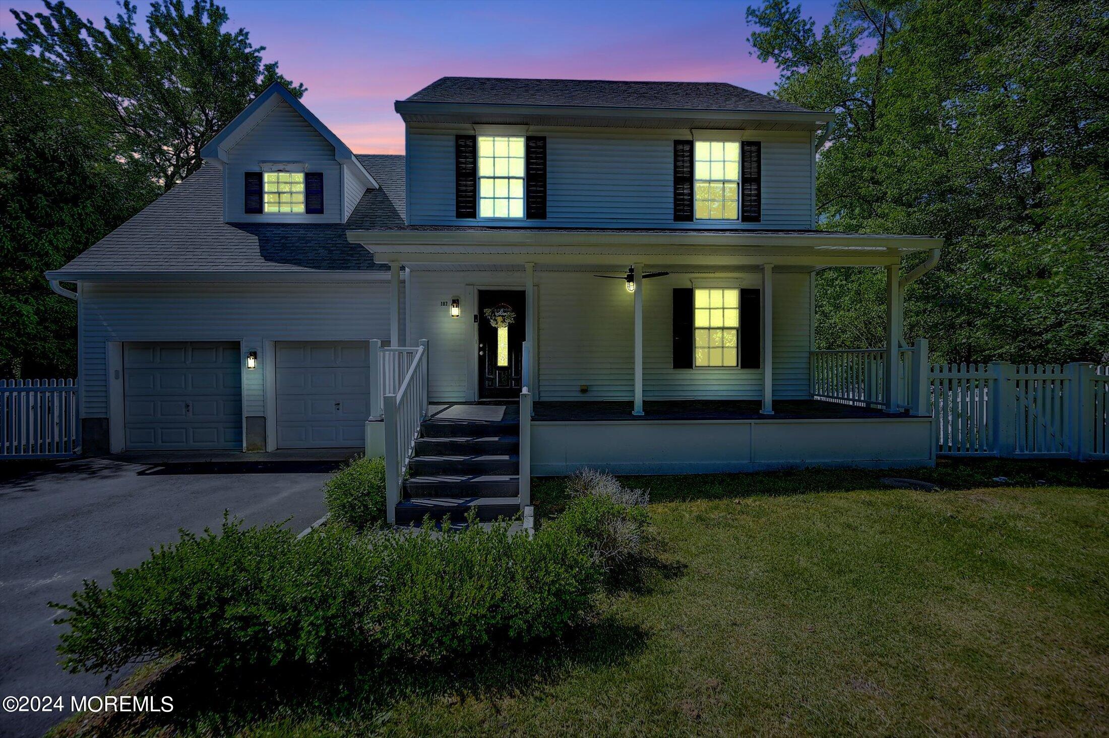 187 Thompson Bridge Road Jackson, NJ 08527 - Photo 2 of 45 42-Front Twilight