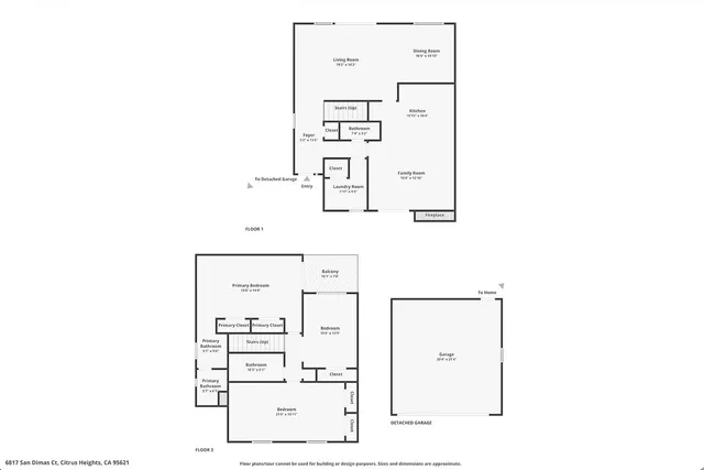 $430,000 | 6817 San Dimas Court, Citrus Heights, CA 95621