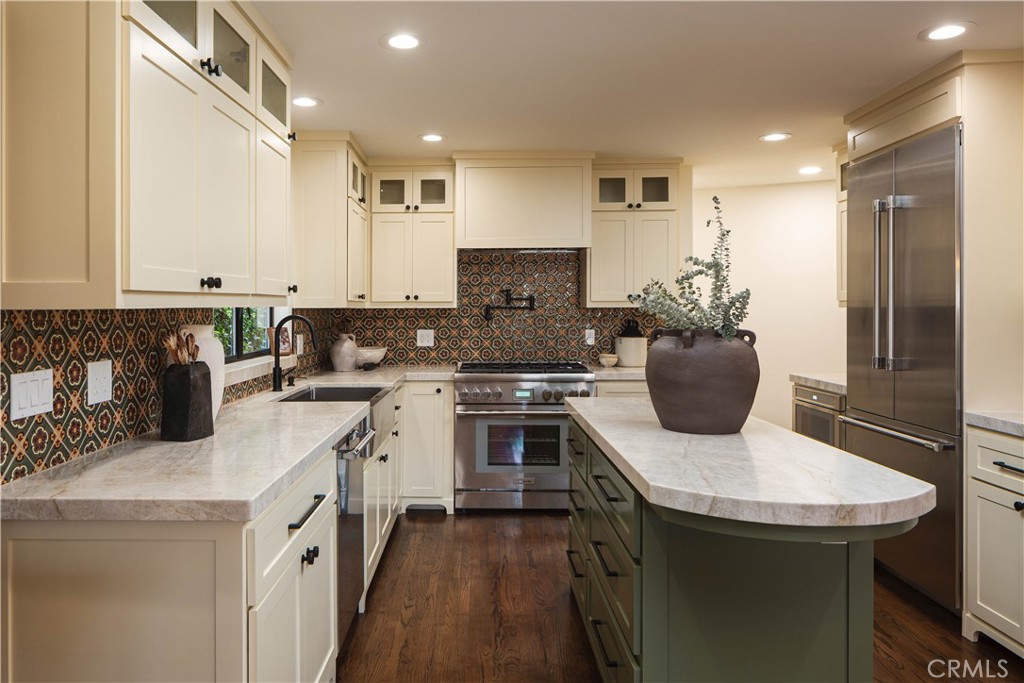 33791 Granada Drive Dana Point, CA 92629 - Photo 35 of 75 a kitchen with a stove and a sink