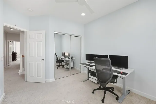 a bathroom with a shower and toilet