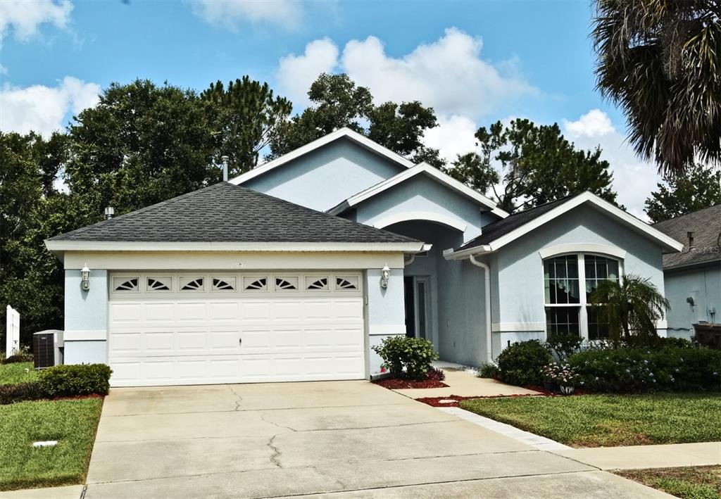 a house with a outdoor space