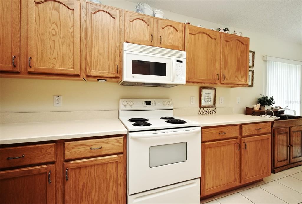 2591 Oneida Loop Kissimmee, FL 34747 - Photo 19 of 48 a kitchen with stainless steel appliances granite countertop white cabinets a sink and dishwasher