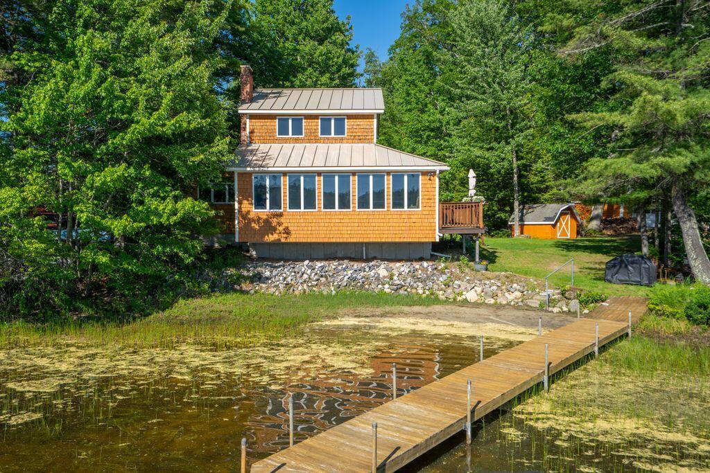 12 Partridge Lane Poland, ME 04274 - Photo 34 of 37 Looking from the Lake