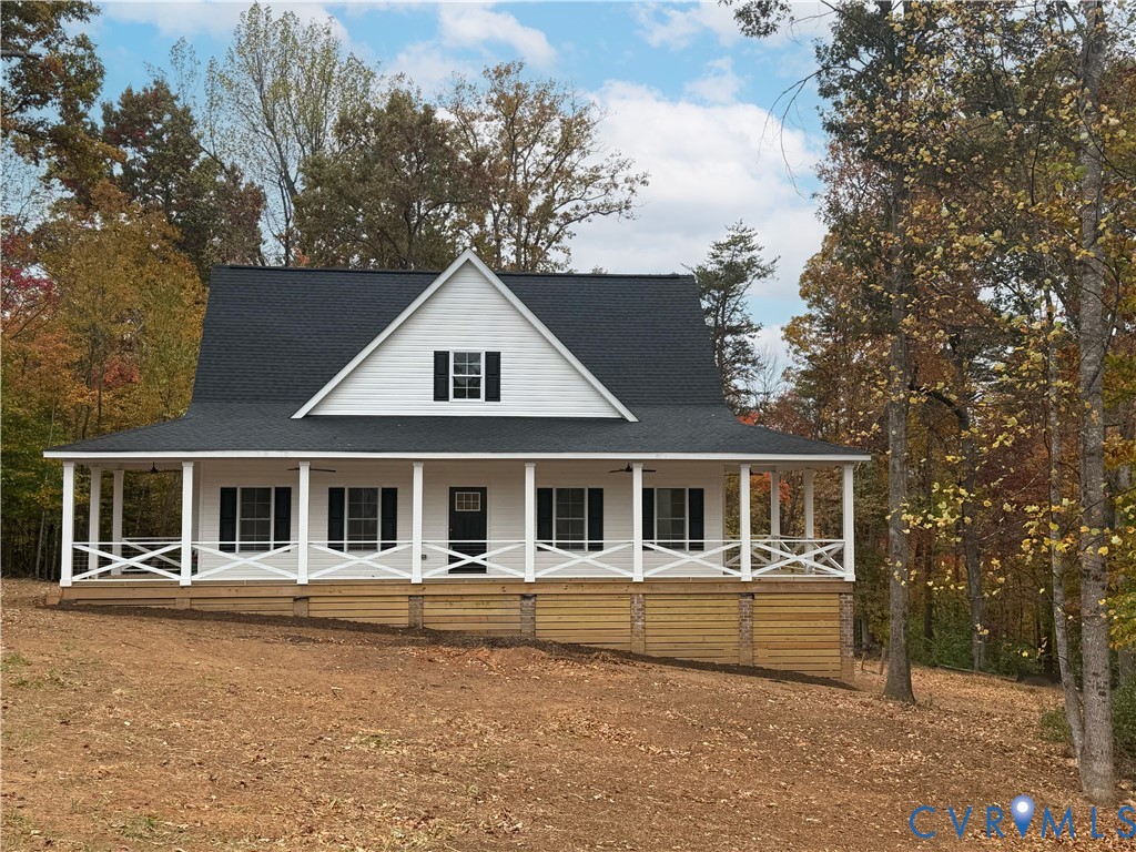 2700 Lake Albemarle Road Charlottesville, VA 22901 - Photo 1 of 25 Farmhouse inspired home with a shingled roof and a