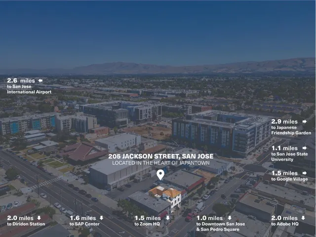 a car parked in front of a building