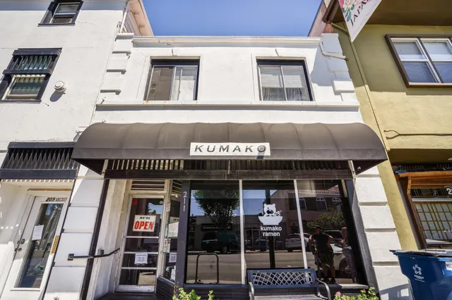 a car parked in front of a house