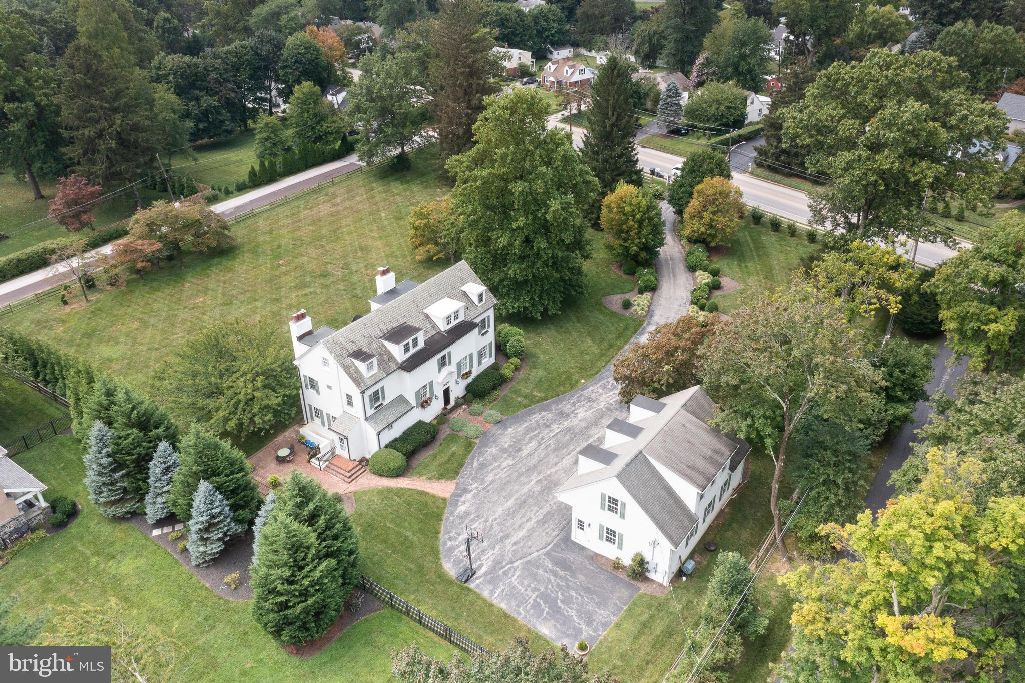 423 Old Eagle School Road Wayne, PA 19087 - Photo 33 of 35 Aerial View