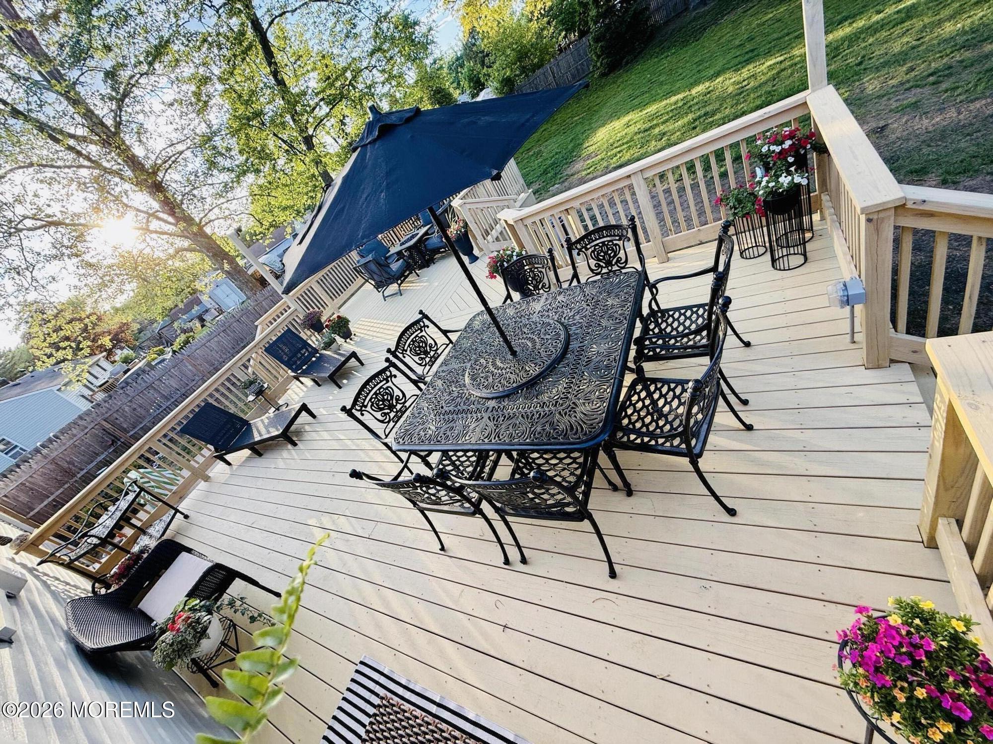 43 Lake Drive Howell, NJ 07731 - Photo 6 of 22 a view of deck with patio