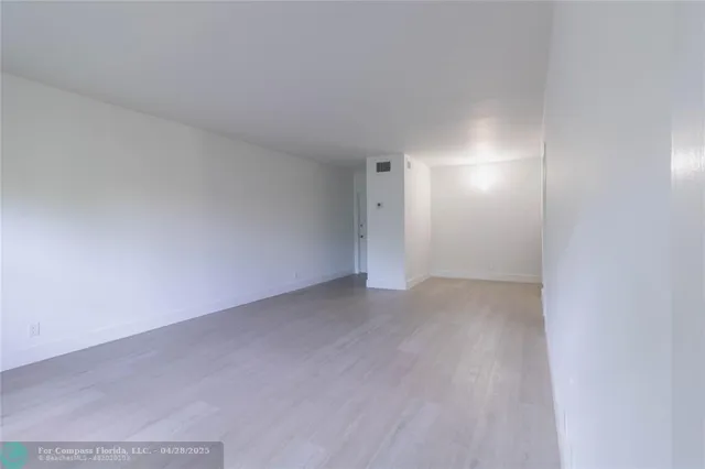 a view of empty room