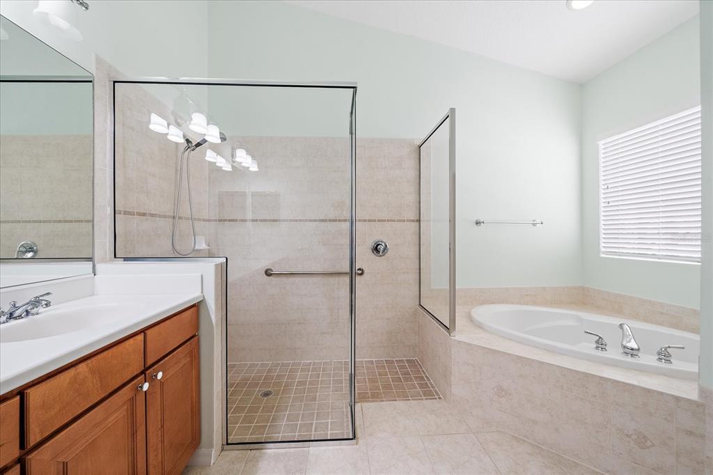 6476 Rookery Circle Bradenton, FL 34203 - Photo 19 of 44 a bathroom with a shower and a sink