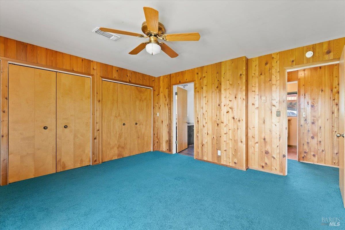 125 Cedar Gulch Road Hayfork, CA 96041 - Photo 51 of 57 a view of empty room with ceiling fan