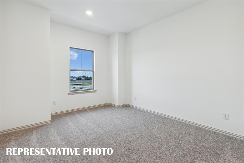 220 Dylan Way Midlothian, TX 76065 - Photo 16 of 16 You'll find a nicely sized secondary bedroom in our Boyd floor plan. REPRESENTATIVE PHOTO