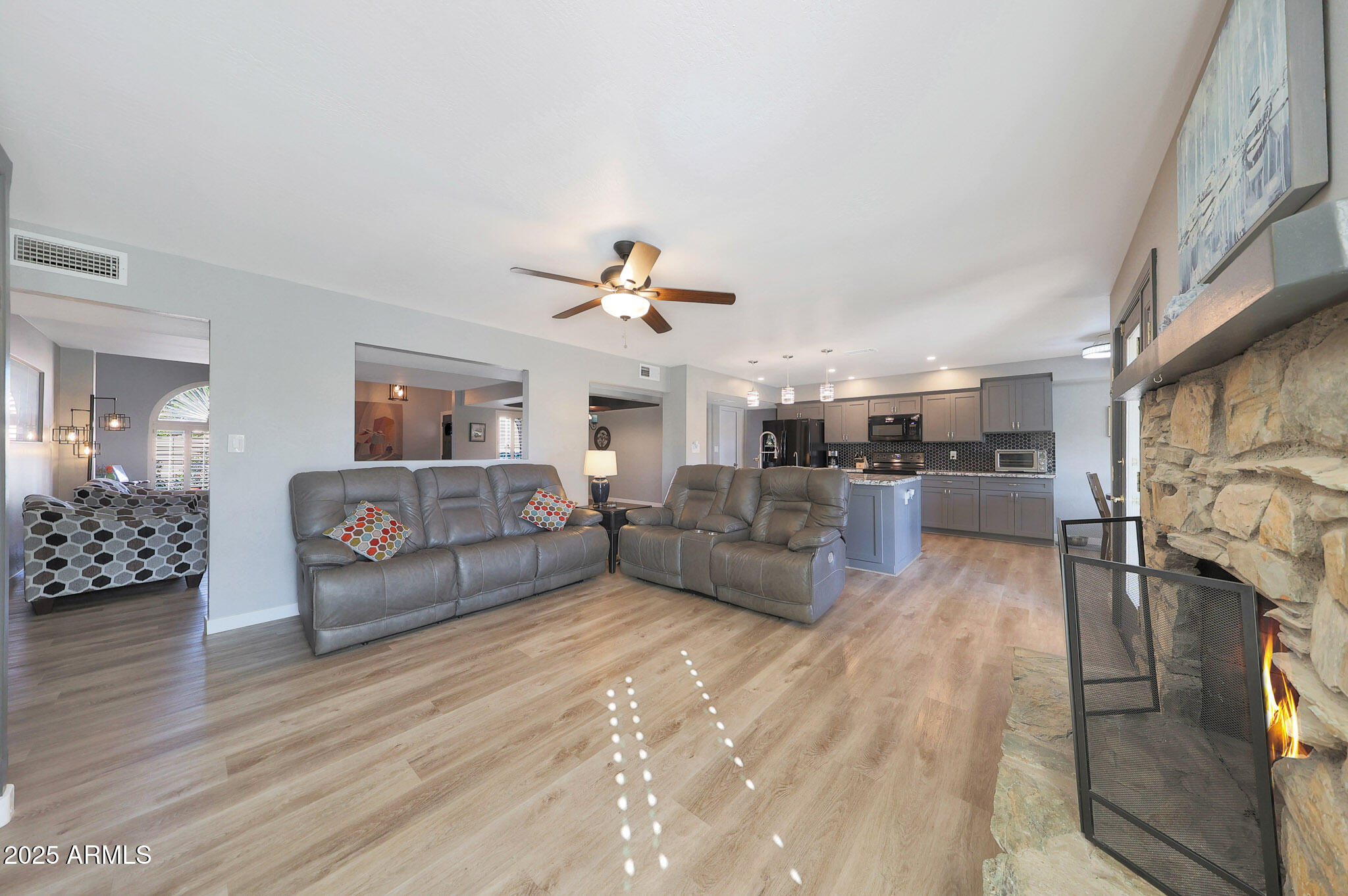6811 East Hearn Road Scottsdale, AZ 85254 - Photo 18 of 48 Family Room with Fireplace