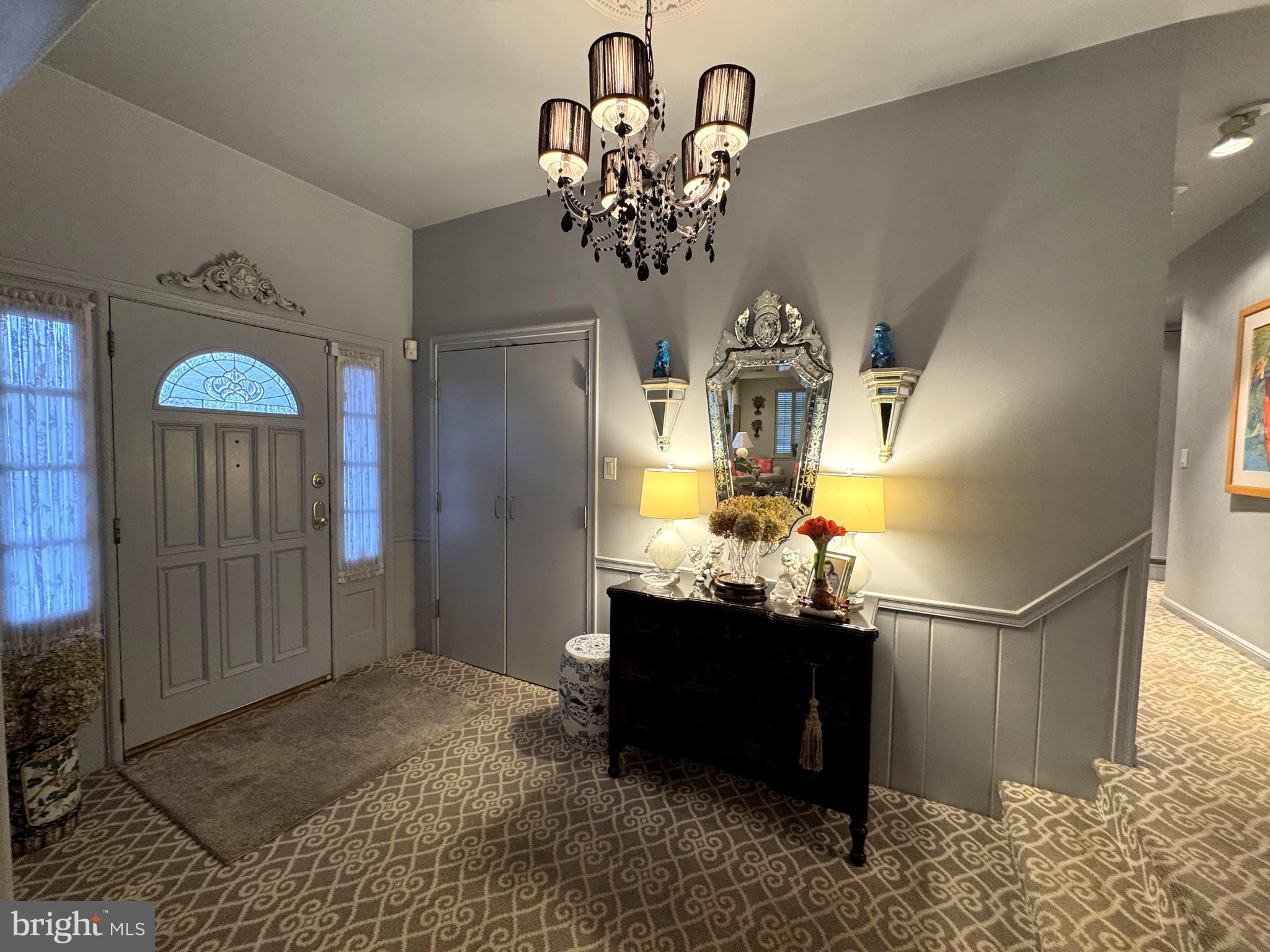 357 Sprague Road Penn Valley, PA 19072 - Photo 2 of 44 a view of a dining room with chandelier